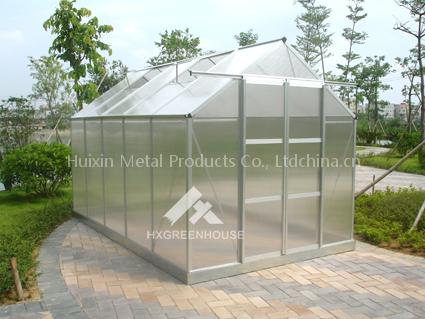 Aluminium greenhouse