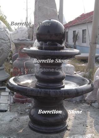 Granite Sphere Fountain