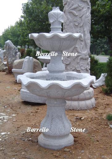 Stone Fountain and Garden Fountain