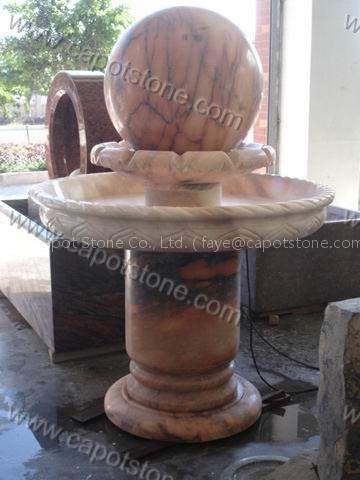 granite floating ball fountain