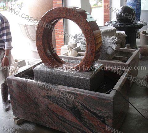 rolling ring fountain