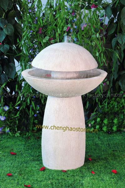 garden fountain