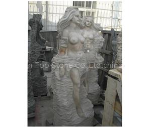 Stone statues