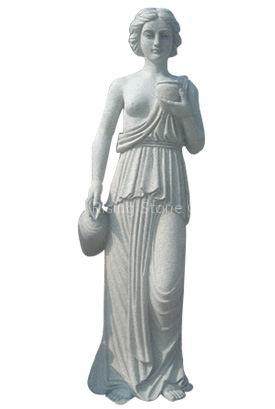 Carved Human Statue (Female)