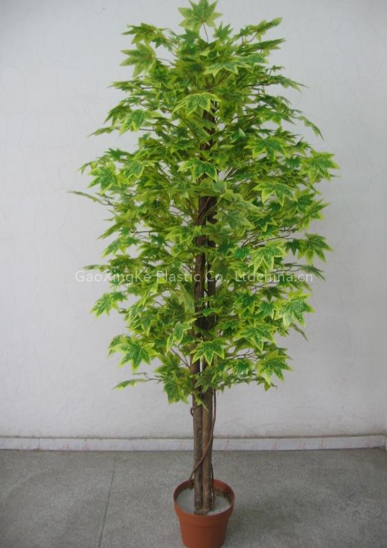 artificial maple tree---green