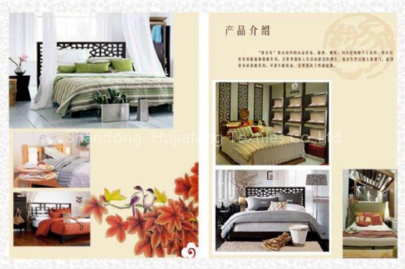 4Pcs 100% Cotton 21S/2 Bedding Set