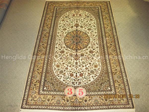 400L handmade Persian pure silk carpet ,silk rug