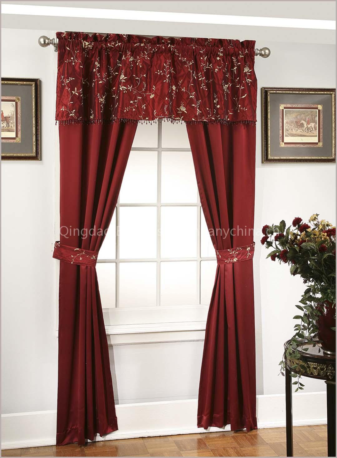 Embroidery Window Curtain
