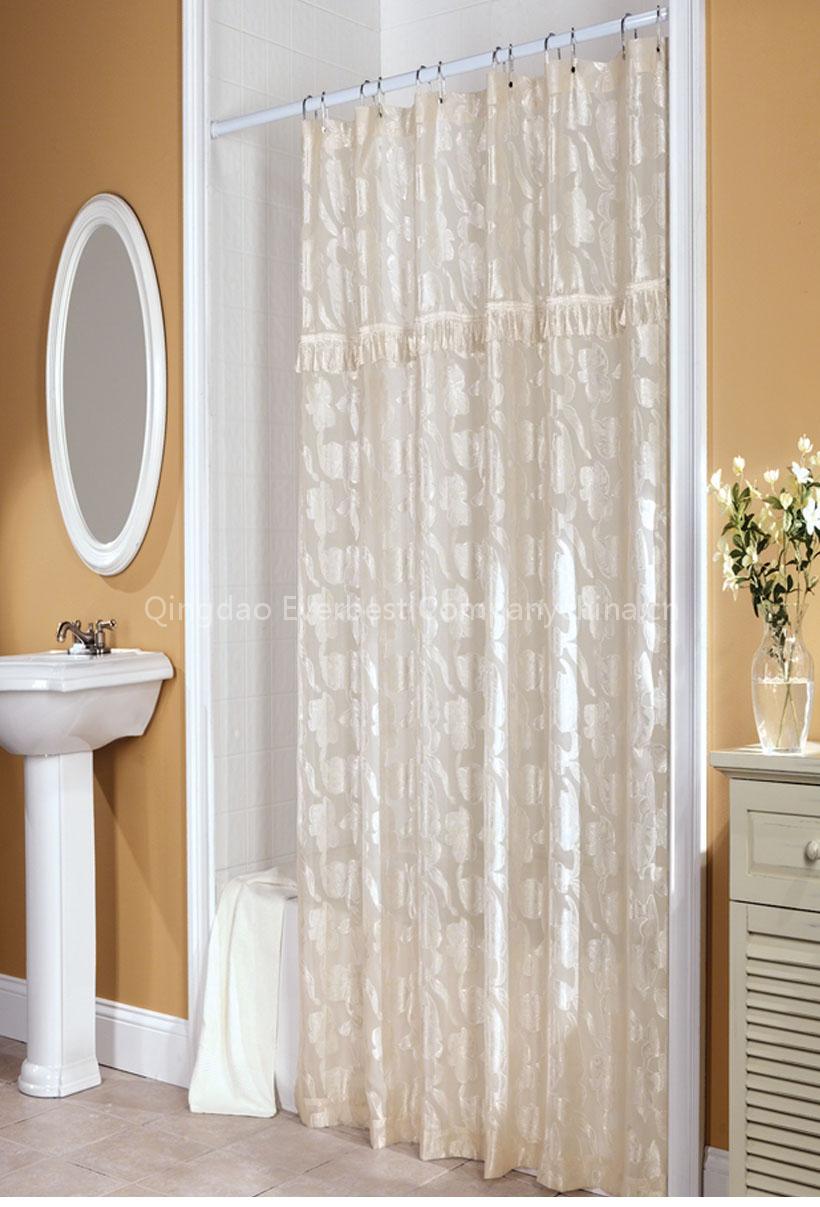 Clip Shower Curtain