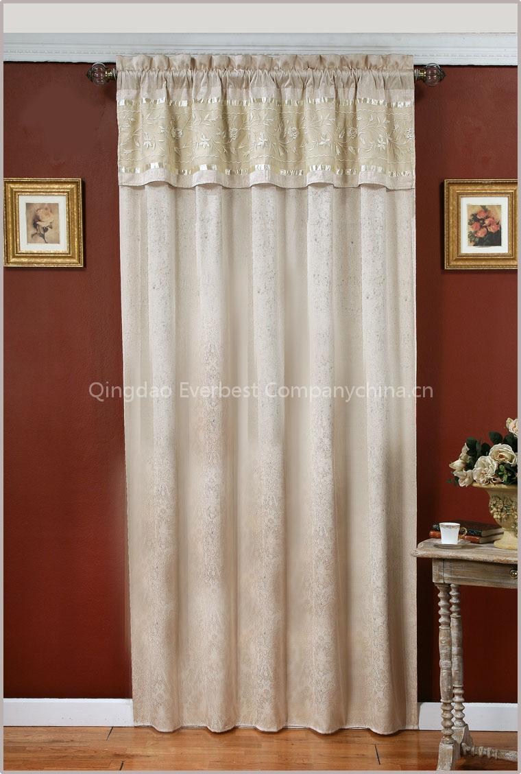 Jacquard Window Curtain