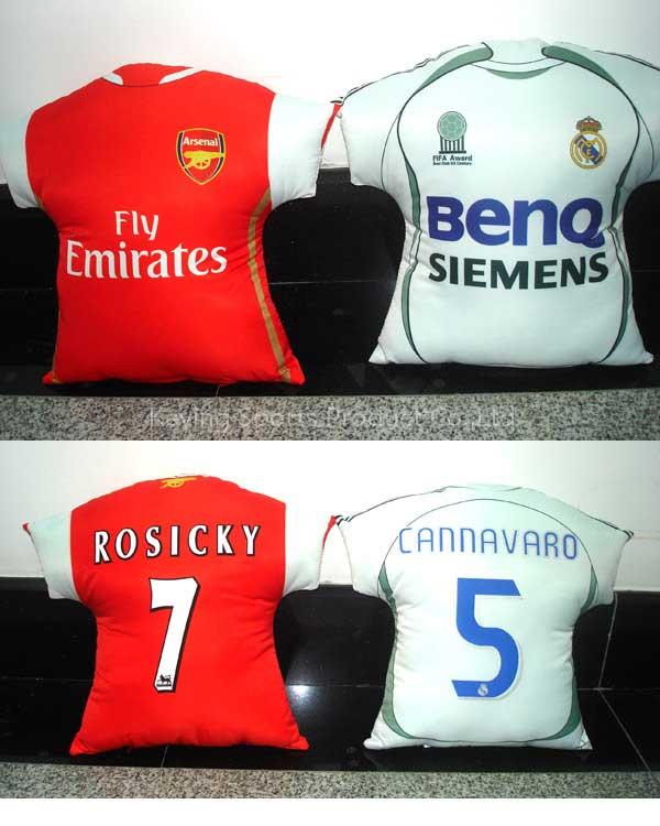 Soccer Fans Jersey Pillow