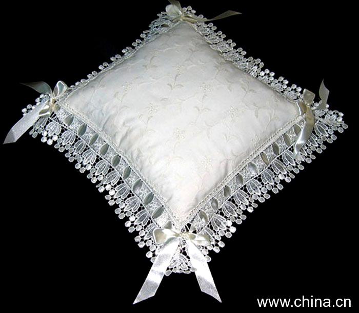 Cushion with Embroidery