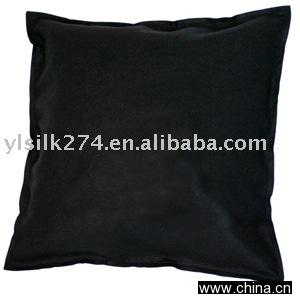 Plain dyed silk pillow/silk cotton cushion