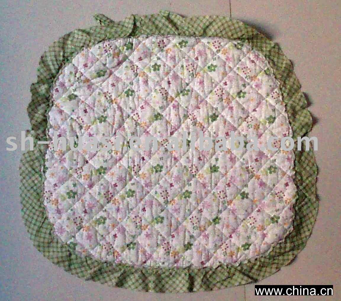 Chair mat/cotton mat/Anti-skid Mat/handmade patchwork cotton mat//floor mat