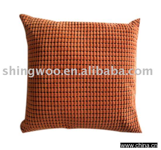 Corduroy cushion