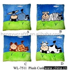 PLUSH CUSHIONS, PLUSH TOYS, STUFFED PILLOWS