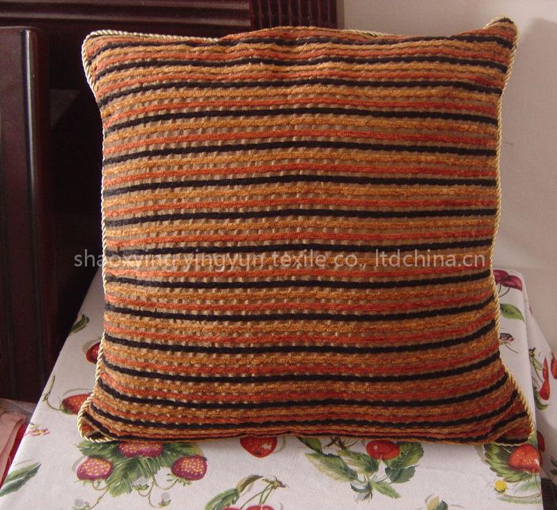 chenill cushion , jacquard cushion