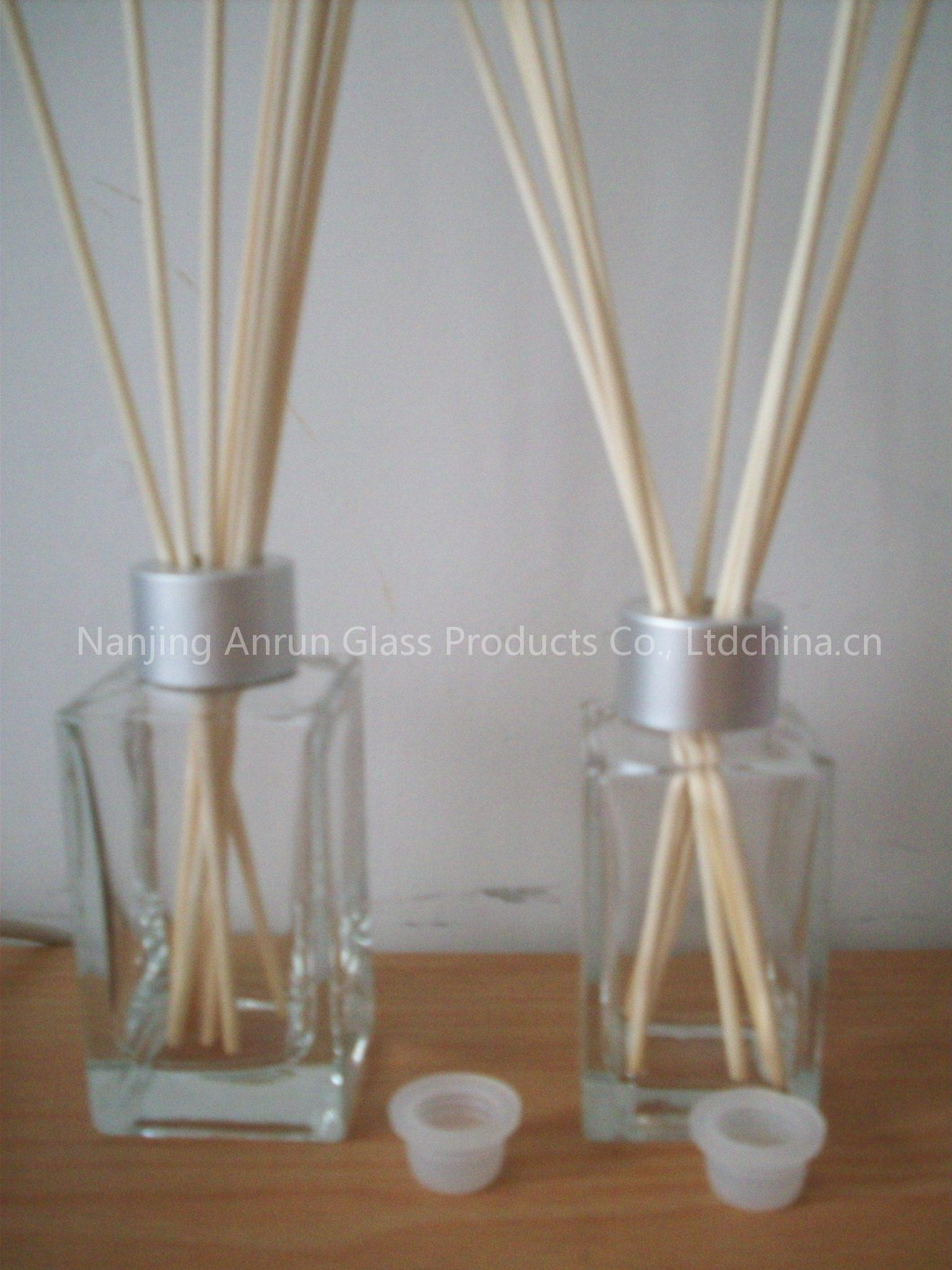 Square Reed Diffuser Glass Bottle