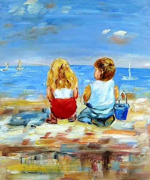 sand beach kids