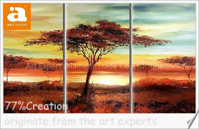 "FREE SAMPLE" Group oil painting