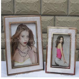 Iron plating photo frame