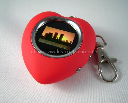Heart Shaped Mini Digital Photo Frame with (CN)