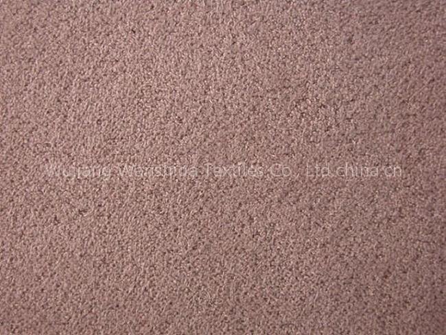 weft suede fabric