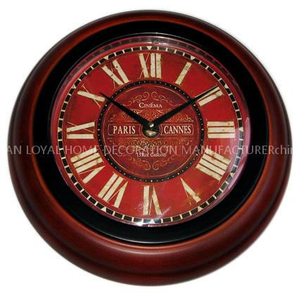 metal wall clock/iron clock/iron case wall clock