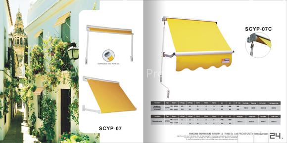 window awning