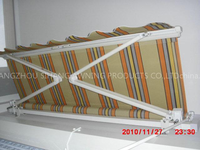 022 Common Retractable Awning,2.0m*1.5m projection,manual operaion