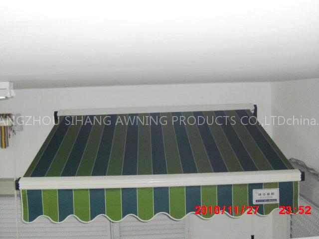 032 Half-cassette Retractable Awning,2.0m*1.5m projection,manual operation