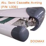 Alu. Semi Cassette Awning (P/N: L006)