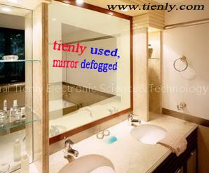Mirror defogger Mirror demister Mirror heater Fog free mirror De-misting pad Anti-fog mirror Fog free mirror Fogless mirror Mist free mirror Bathroom mirror Hotel mirror electric mirror Heated mirror Shower mirror