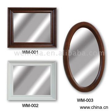 Wooden Wall Mirror