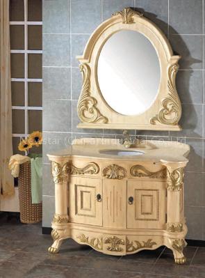 Oak Bathroom Cabinets (Maple/Cherry/Birth)