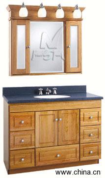 American Standard Bathroom Cabinet with Granite Top