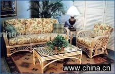 Rattan Bedroom Sofa