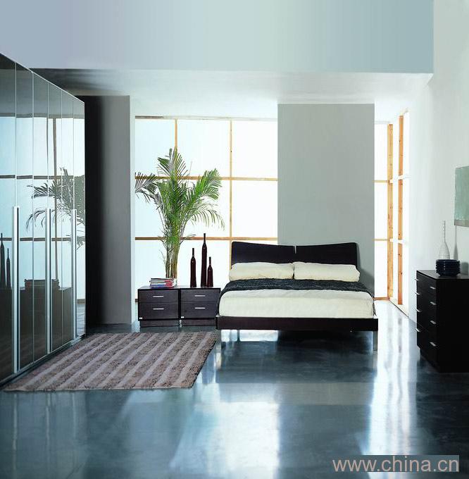 King Size Bed and Night Stand