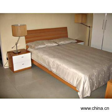 Bed and Night Stand