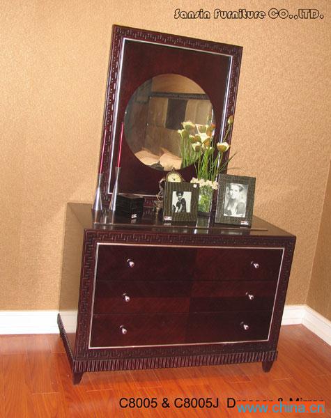 C8003 Dresser & Mirror