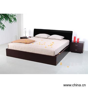 Nightstand and King Bed