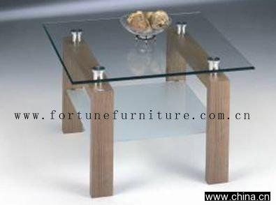 glass lamp table