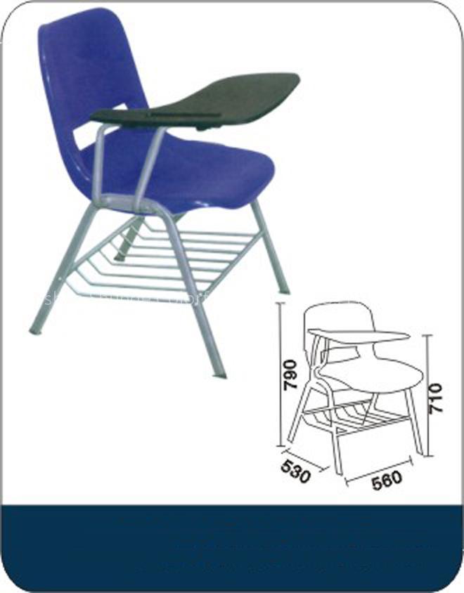 Plastic tablet chair