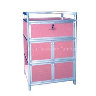 aluminum kitchen cabinet