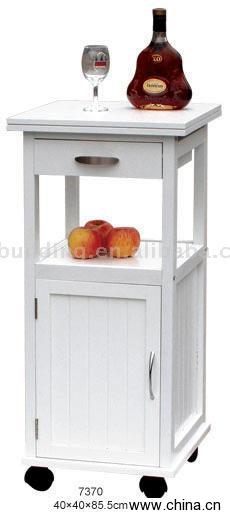 Kitchen Wooden Trolley (Cart)