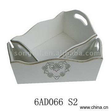 Wooden Fruit Basket