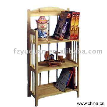 Wooden Book Rack