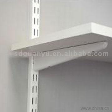 Dual-Trak Adjustable Wall Standard Shelf