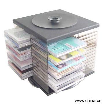 Revolving 5pc CD Rack