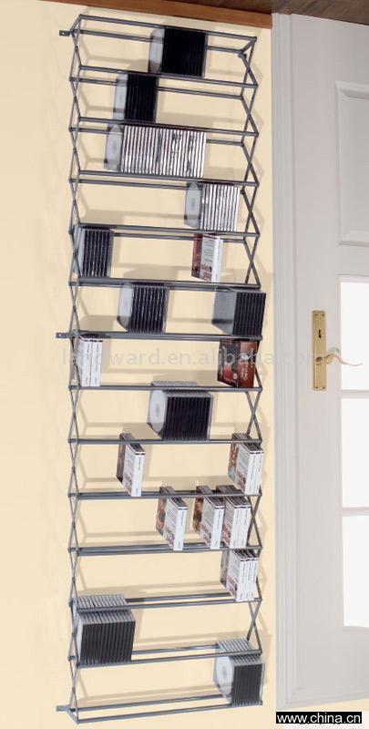 Stretch Metal CD Rack - 596CDs